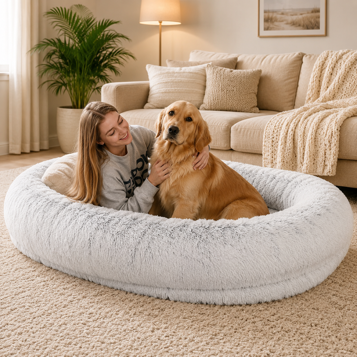 Human/Dog Bed