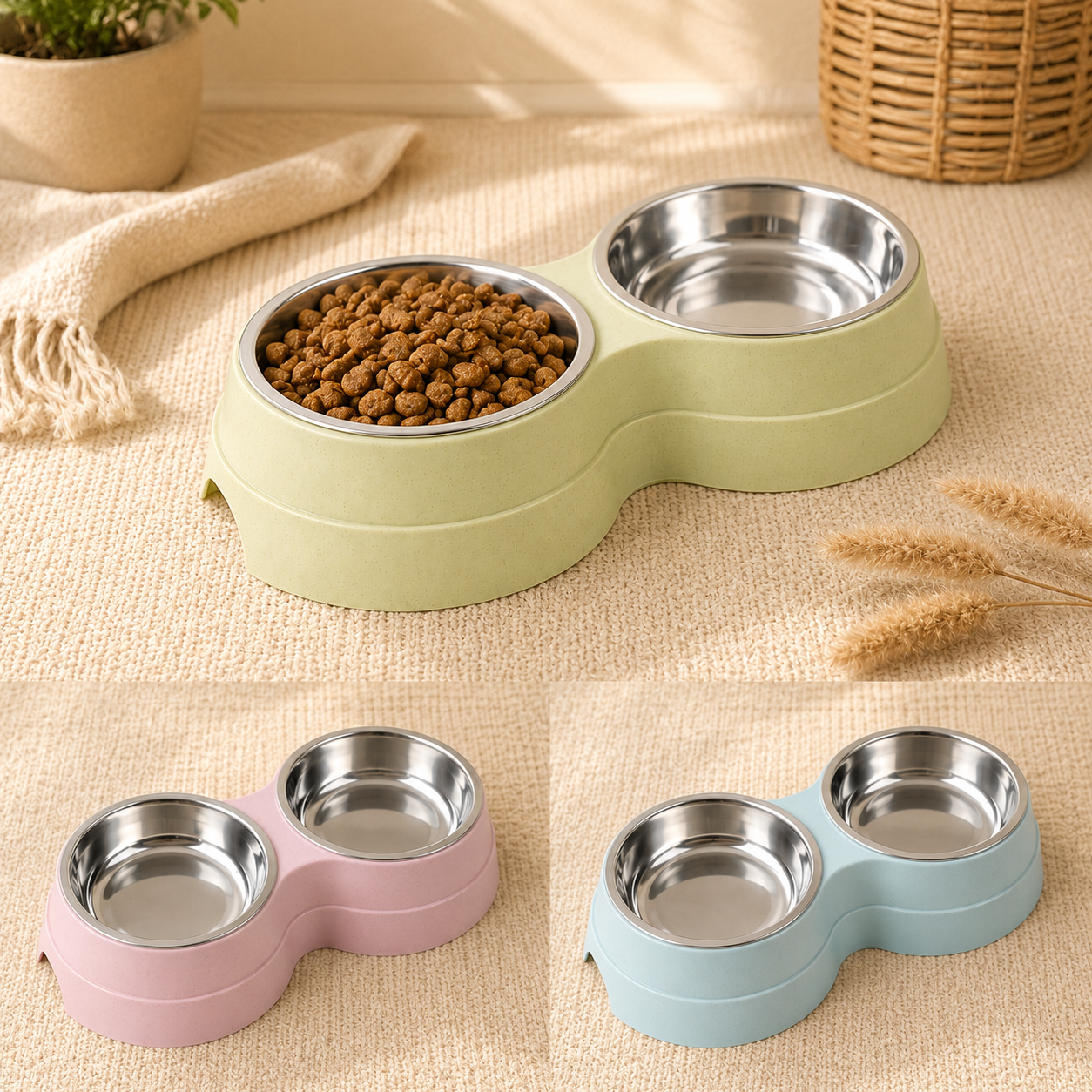 Double Pet Bowl