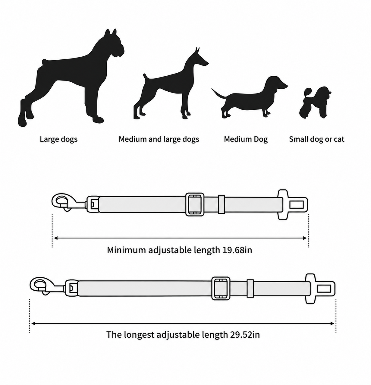Dog/Cat Seat Belt