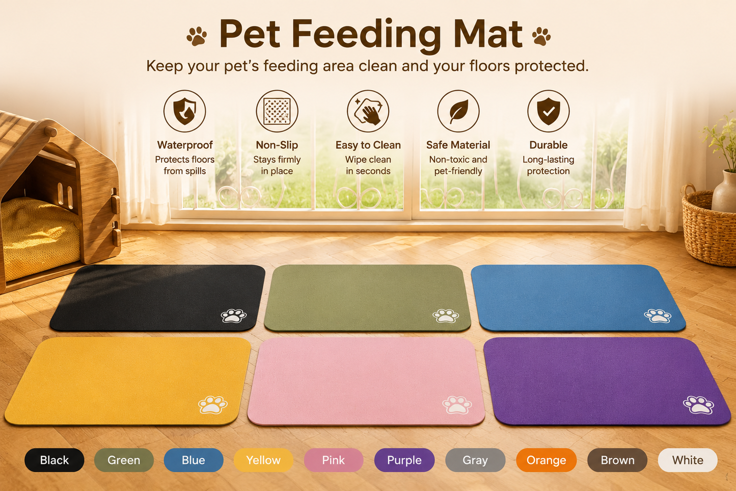 Pet Feeding Mat