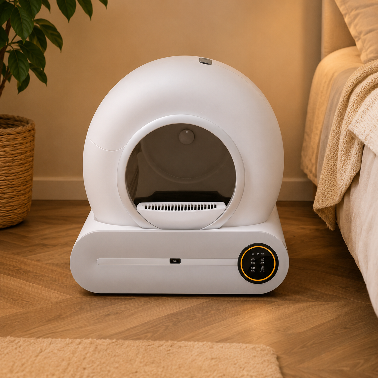 Automatic Self-Cleaning Cat Litter Box