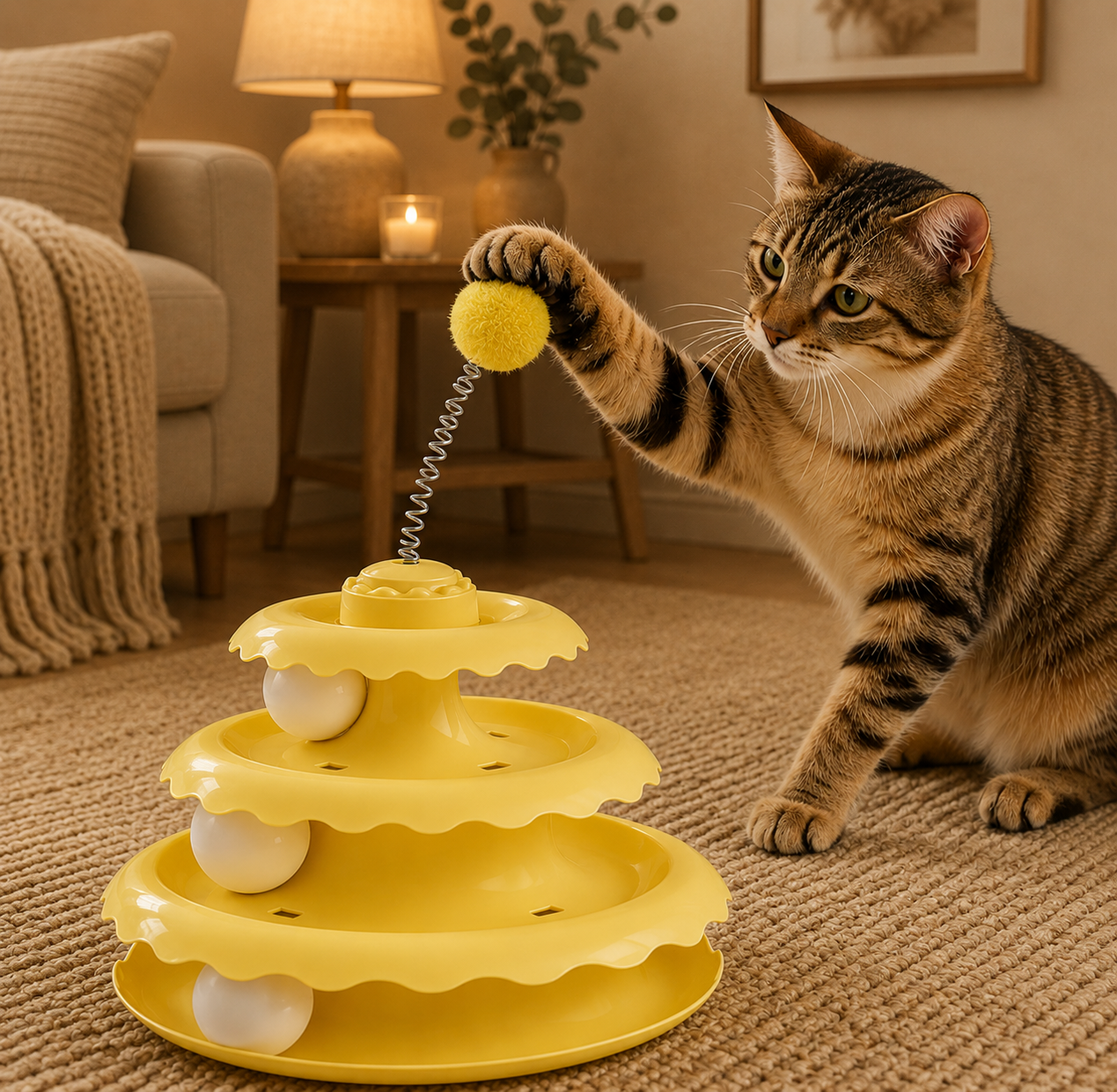Cat Turntable Toy