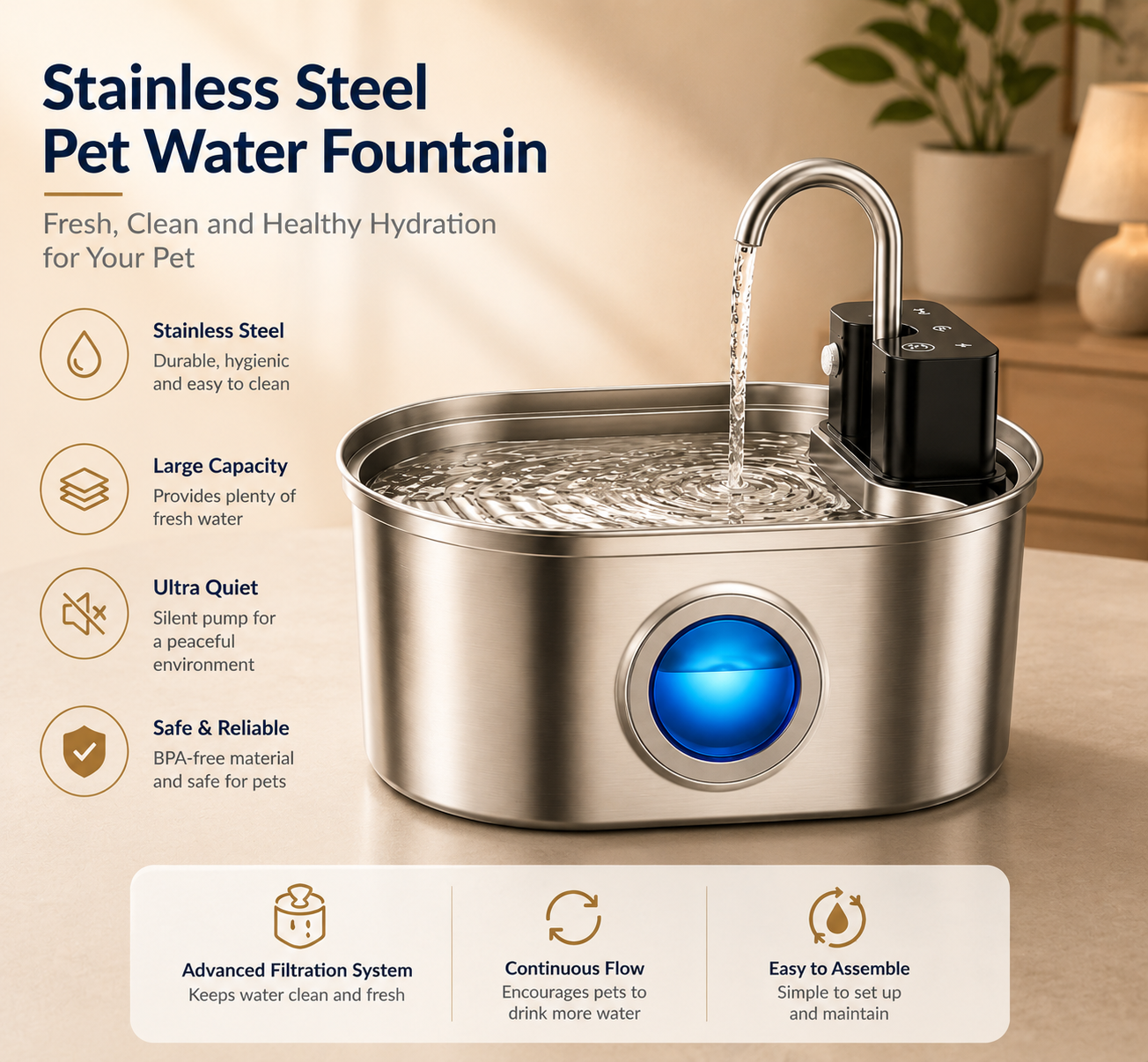 Automatic Pet Water Dispenser
