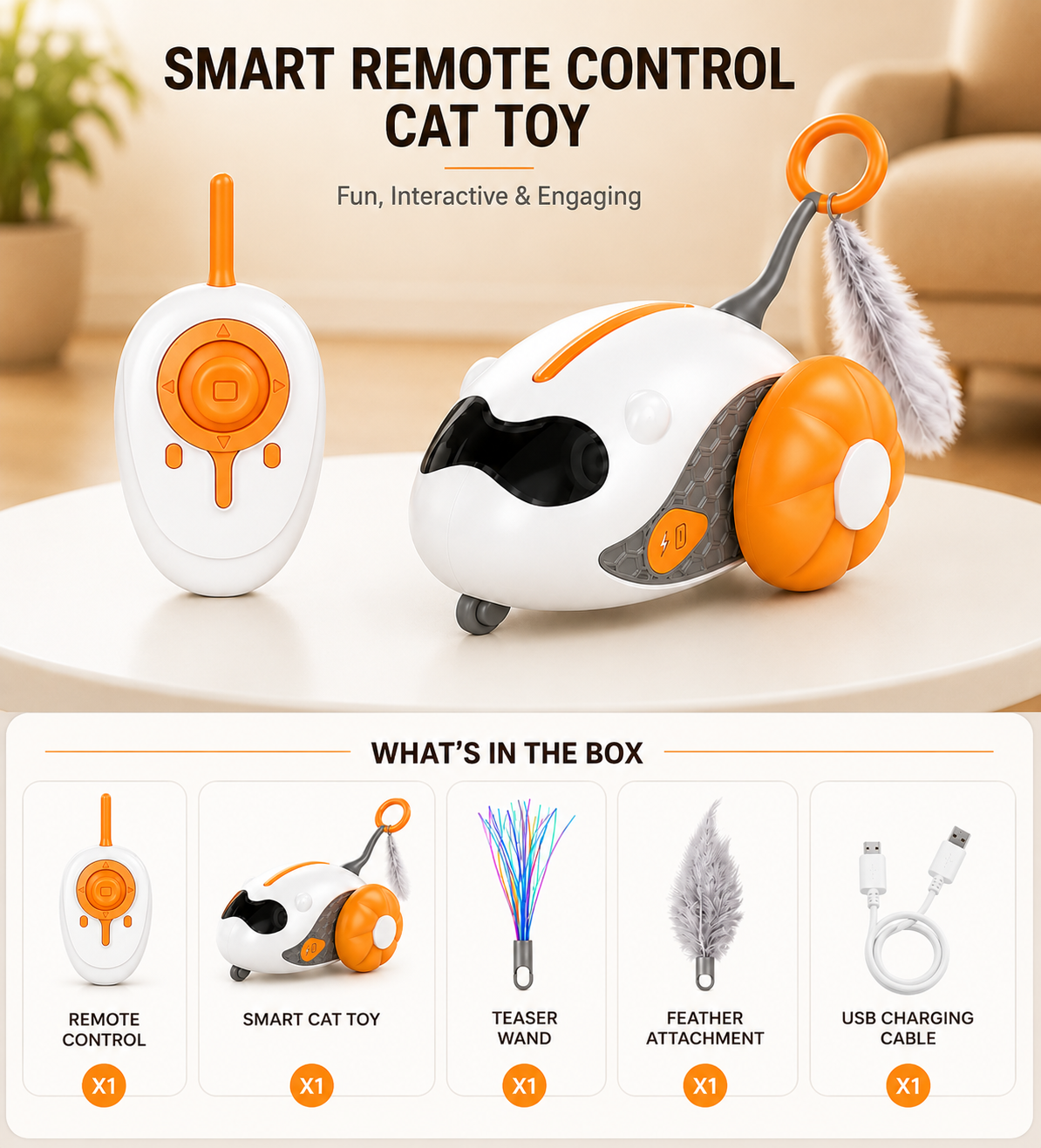Cat Electric Car Toy