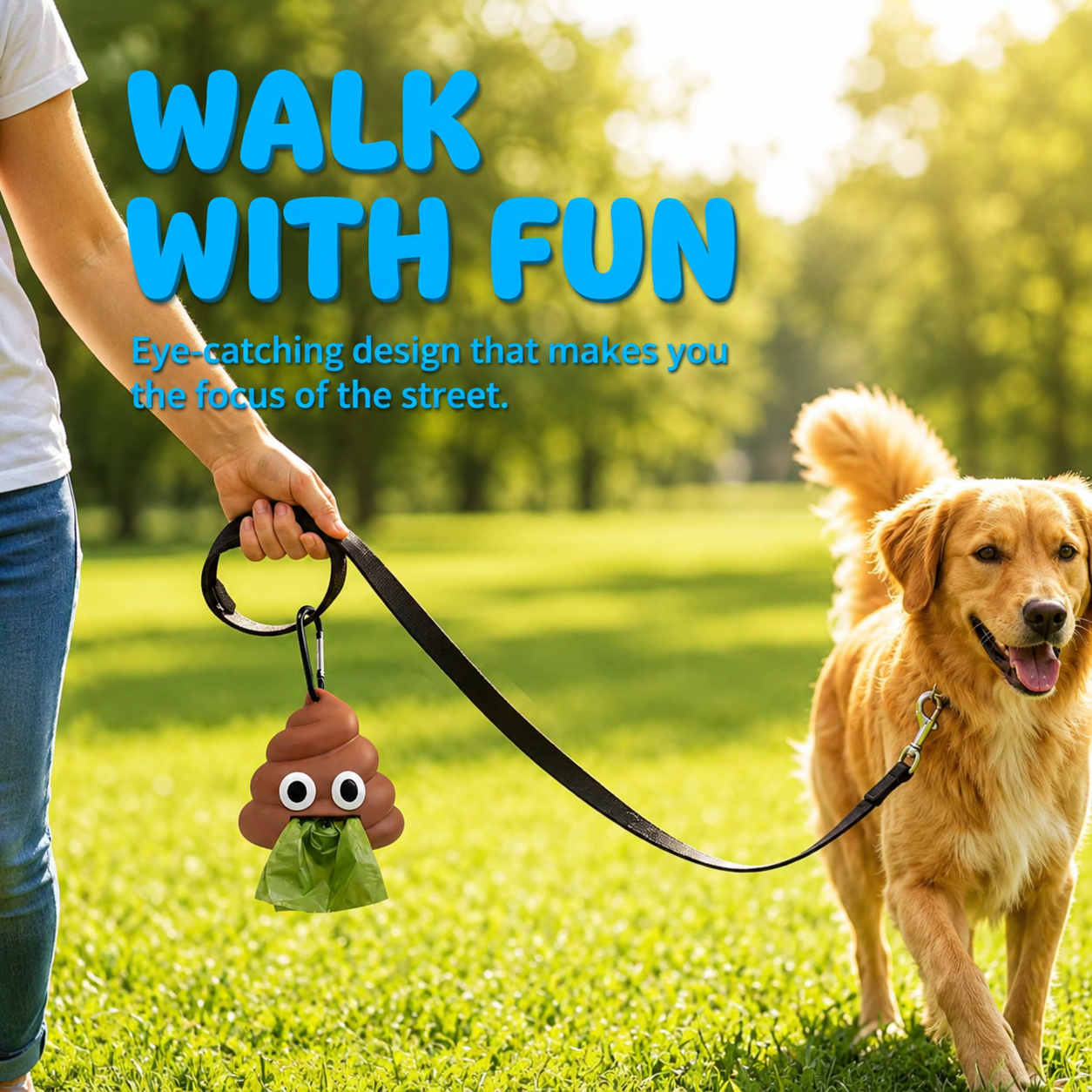 Poo Emoji Pet Garbage Bag