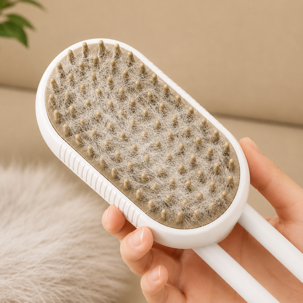 Steamy Pet Brush