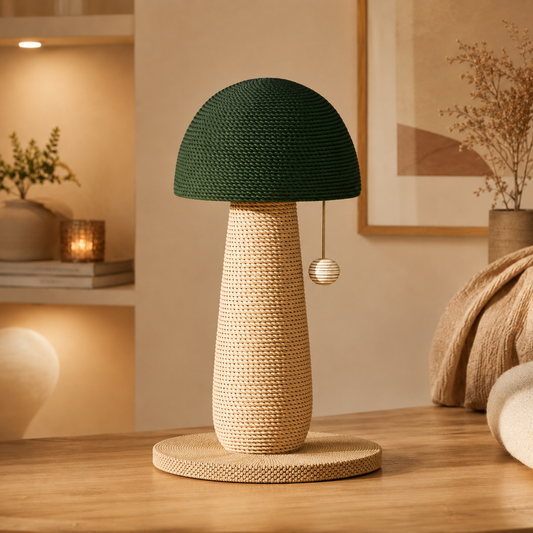 Mushroom Cat Scratching Post